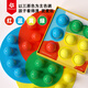 Pinwheel蘑菇钉拼图益智玩具大颗粒动手能力训练儿童桌游礼物  圣诞波波球