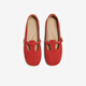 Best 25 Autumn Marie Jane Shoes Retro Thick Heel Women's Singles Shoes B9929CQ5 Red 38