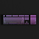 Belly Spirit MK870Pro/MK-Pad 108-key Blackberry side engraving mechanical keyboard Three-mode Obsidian Bluetooth wired wireless Bluetooth customized computer game office Three-mode Obsidian (including MK-Pad)-Purple Qi Donglai side engraving Yuedong Red axis