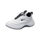 Huili Herrenschuhe, Sportschuhe, Herrenknaufstil Originallaufschuhe, Männer H868C Weiß/Schwarz 41