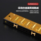 Guoguang Harmonische 28-Loch-Polyphonische C-Tune-Anfänger-Studenten Kinder Jungen und Frauen Selbststudieneingangsorgan Instrument C-Tune 24-Loch [Black Gedenkversion] Polyphonic + Full