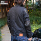 Los trajes de carreras de motocicletas feas feas hermanos perdieron el invierno tallado de equipo al aire libre para al aire libre tela de cera de aceite [UBJ-653] XL