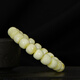 Jiale Amber White Wax Bracelet for Men and Women, Beeswax Bucket Bead Bracelet, White Flower Wax Bracelet, Birthday Gift for Girlfriend, About 8mm8.5-10g 15-17/A0273 Dida