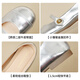 ZHR Mary Jane shoes for women spring and summer real cowhide round toe women's shoes temperament commuting single shoes for women BT88 silver 38