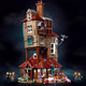 Lele Brothers Chinese Building Blocs 76437 Harry Potter 2024 Burrow Collection Edition Large Assemblé Toys Birthday Gift Ornaments Edition Burrow Collection Edition + Lighting Group