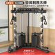 Aichen Little Flying Bird gantry fitness home comprehensive training equipment multi-functional all-in-one machine squat bench press barbell rack supreme model counterweight 140KG/package installed upstairs