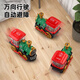 Children's Electric Steam Spray Train 1-3 Jahre alt 2 Jungen Licht Musik 4 frühe Bildung Baby Girl Toys Retro Spray Train (Green) Ladung Version