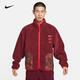 
Nike (NIKE) official men's clothing 2025 spring new sportswear imitation lamb velvet stand collar casual warm jacket jacket FZ6194-677 2XL 185 (recommended 150-170Jin [Jin equals 0.5 kg])