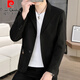 
Pierre cardin spring and autumn casual suits for men Korean style slim business single young men's suit jacket trend khaki 2XL 140-160Jin [Jin equals 0.5 kg]