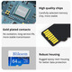BIIKSEM driving recorder memory card dedicated memory card 32gsd card class10 car load 32g mobile phone memory card Video surveillance TF128 Bliksen white and blue card TF128 Bliksen white and blue card-32GB