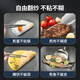 美厨（MAXCOOK）加厚304不锈钢炒锅蜂窝不粘炒锅炒菜锅 燃气灶电磁炉通用 304不锈钢不粘炒锅 MCC3889 32cm
