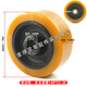 XMSJ Electric Hydraulic Handling Forklift Drive Roue Joix Force Hangzhou Fork Small Diniu Drive Wheel Accessoires Cyan 330 * 13590 Sept trous