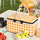 
Che Guimu [Caisheng Recommendation] Folding Insulation Box Insulation Bag Outdoor Camping Picnic Bag Insulation Bag Refrigeration Bag 30L