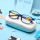 Xiaomi children's anti-blue light glasses for men and women, Mijia customized blue and orange 35% blue light blocking rate, flexible temples, double-sided anti-oil and dirt film, mobile phone and computer goggles, flat mirrors
