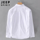 Jeep Spirit Jeep Японская рубашка с длинными рукавами мужчина весна свободно повседневная хлопчатобумажная рубашка, мужчина светло-серый xl
