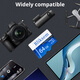 BIIKSEM driving recorder memory card dedicated memory card 32gsd card class10 car load 32g mobile phone memory card Video surveillance TF128 Bliksen white and blue card TF128 Bliksen white and blue card-32GB