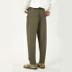 MARKLESS casual pants men's autumn and winter hanging easy-to-maintain smart pants four-sided elastic versatile simple trousers 4855 apricot green 30