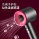 Mori hair dryer Huaqiang North Top Equipment丨3C Certification Household Silent Negative Ion High Power Does Not Harm Hair No Leaves 3500 High Speed Hair Dryer Hair Salon Hotel Dormitory Purple Red Single Air Nozzle丨4 Billion Moisturizing Negative Ions丨Constant Temperature Hair Care 2025 New丨Top Version 1 1 Version 1.8 Meter Long Gift Box