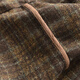 Yijinboshe Plaid Skirt Women's Autumn and Winter Warm Wool Long Skirt Women's Mid-Length Plaid Skirt Retro Heavy Industry Yarn-dyed A-Line Skirt Brown One Size