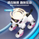 JJRC Children's Intelligent Machine Dog Early Education Vocation Control Toys Boys 1-3 ans Girls 2-4-6 ANS 'Birthday Gift Robot Girl Pink N3 [Remote Contrôle + Contrôle des mains + Mode de contrôle vocal] Programmation de l'éducation précoce intelligente Touch Compage de croissance interactive