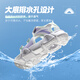 ANTA Children's Sandals Girls' Beach Shoes 2025 Summer New Baotou Breathable and Comfortable Outdoor Sandals Anta White/Fresh Purple-1 28