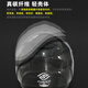 Fibra de carbono Faseed Half Helmet Motorcycle Motorcycle Motorcycle Women's Doble Lens Hard Helmet Four Seasons Universal 736 3K/Bright + Color Plateado [Guantes + Cubierta de la cabeza] L (recomendado para la circunferencia de la cabeza de 57-58 cm)