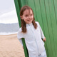 Aimer Kids Admiring Children's Tops Girls Boys Happy Summer Neutre Neutre à capuche à manches longues AK381E691 VERT AK281E691 170