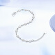 Saturday Fortune PT950 platinum bracelet for women, winter intention, birthday gift B0712784, about 3.58g 16+3cm
