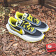 Nike (Nike) Sacai Undercover Junta de tres partes de tres partes, blancas, amarillas y negras zapatillas deconstruidas DJ4877 DJ4877-300 40.5