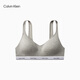 Calvin Klein Unterwäsche 24 Herbst Neue Frauen CK Komfortable Top Support Light Sports Wireless Weste Bra Qp3271o P7A-Coconut Blue Grey S