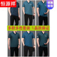 Hengyuanxiang Dad Summer Ropa de seda de hielo traje de seda de hielo de mediana edad y ancianos Manga + pantalones largos L Recomendado 100-120 Jin [Jin equivale a 0.5 kg]