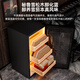 CIGARLOONG 95C cigar cabinet with constant temperature and humidity, WiFi remote control, water ion ammonia removal, compressor refrigeration, cedar wood mellow cultivation, fingerprint lock, office cigar cabinet, constant temperature and humidity control, cigar cultivation, luxury cedar wood liner