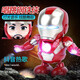 The best electric singing and dancing Iron Man robot toys for children, boys, babies, babies, 0-1 years old, girls, babies, 3 boys, dance Iron Man robots, gift box set, 4 songs, upgraded charging version + 3 rechargeable batteries + screwdriver