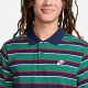 
NIKE/Nike Men's Sports Stripe Lapel Short Sleeve T-Shirt FN3897-410 S