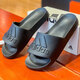 
Adidas slippers men's shoes women's shoes 2025 summer outdoor wear beach shoes couple casual shoes swimming sports shoes sandals ridge shoes IF7371 black 39