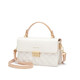 Cnoles bag women's bag cowhide women's versatile one-shoulder crossbody bag diamond square bag birthday gift for girlfriend