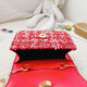 
Lingting Eagle Girl Little Shou Bao Little Girl Little Flavor Fashion Princess Crossbody Bag Children's Fashion Cute Pearl Handbag 9756 Bow Small Flower Gou Pink