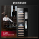 Lanyi ultra-thin constant temperature wine cabinet, sterilized red wine cup dispenser, constant temperature wine combination cabinet, embedded wine cabinet, wall-mounted wine cabinet, embedded red wine refrigerator, 400mm depth stainless steel model (red wine dispenser), 64 bottles
