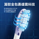 Philips (PHILIPS) Xiao Zhan's same style electric toothbrush Diamond 7 Series Variable Frequency Gum Protection Toothbrush Gentle gum protection microbubble water flow technology Adult couple model New Year's gift Birthday gift HX3792/02 Sakura Pink