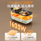 Pot grillé de pot chaude Supor Integrated Multifonctional Cooking Pot 2-3 personnes Barbe à ménage Pot de cuisson électrique Baille de boulangerie et Shabu-in-One Pot à usage à double usage Split-Detachable Grilled Grill Grill Grill [Baking and Shabu-in-One] GJ4525S832 1er étage