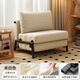 SHIVIK SVAGO SOFA LIT PLACE PLACE DUAL USEMPS 2025 Nouvelle étude de salon multifonction MODERNE Retro Counduroy Tissu petit appartement 85cm-beak [canapé-lit]