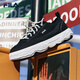 Zapatos de hombres oficiales de Fila Rock Rock Modern Canvas Zapatos 2024 Summer NUEVO Moda Zapatos informales zapatos Sports Black-Bk 41