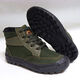 3531 high-top Liberation Shoes Army Green Canvas Shoes Linen Anti-odor Hiking Shoes Migrant Workers Anti-slip Labor Protection Shoes Construction Site Waterproof Glue Shoes High Green Battle Training Shoes 40
