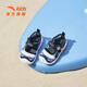 ANTA Children's Sandals 2026 Summer New Boys and Girls Baby Sandals Baotou Soft Sole Breathable Sports Beach Shoes True Blue/Anta White/Black-4 20