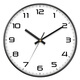 Made in Tokyo, Zhishi series wall clock clock wall clock living room 2025 new quartz clock 30cm star black