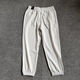 Adidas (adidas) sports pants men's pants 2025 spring new casual pants knitted breathable loose feet pants trousers IP3927 light gray XL