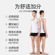 Yalu vest men's pure cotton summer hurdle sports bottoming sweat-absorbent trendy round neck sleeveless sweatshirt men's 3-piece DC white + black + gray XL (recommended 120-140Jin [Jin equals 0.5 kg])