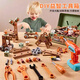 Jihu Schraubenschraubenspielzeug 1-3-6 Jahre alte Kinderbildungsgebäude Bausteine ​​4-8 Jahre alte Jungen 7 Grundschüler 5 Spielzeugspielzeug [145-teilige Set] Große Werkzeugbox + Elektrobohrer 3-4-5-6-7-8-9-Jährige Jungenpädagogische DIY-Spieler für Jungen, Jungen, die DIY-Spieler-Spieler