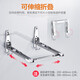 Jiabai Decoration Microwave Storage Rack Kitchen Storage Rack Stainless Steel Bracket Kitchen Oven Wall-mounted Retractable Support Stainless Steel Support (3O4 Steel)