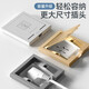 Électricien international 86 Type caché socket embarqué armoire de télévision intégrée Réfrigérateur Machine à laver Alimentation Alimentation universelle Deux-trois prises encastrées par prise [Mise à niveau de deuxième génération] 10a Five-Hole-White